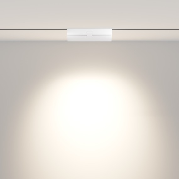 TR033-2-12W4K-W Трековый магнитный светодиодный светильник Maytoni Exility CRI90+ 4000К 950Лм 36° 12Вт