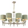 SL1121.103.08 Люстра подвесная ST-Luce Никель/Оливковый E14 8*40W OLEO