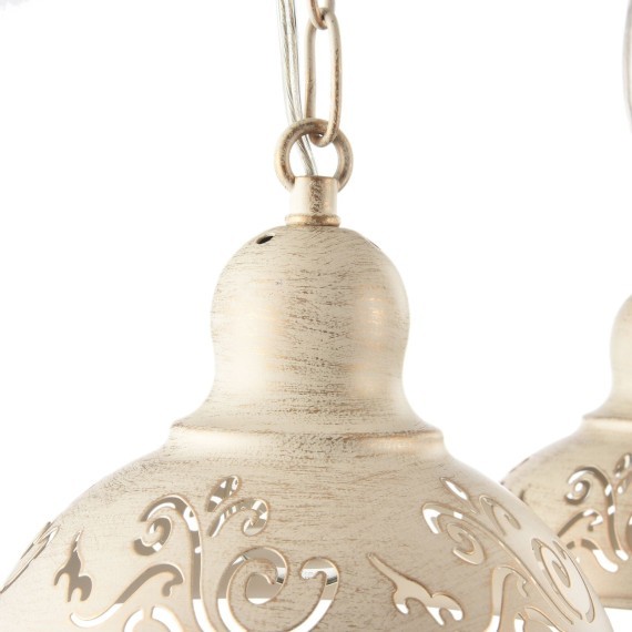 Подвесной светильник с 3 лампами Freya FR2566-PL-33-WG Benoit под лампы 3xE27 60W