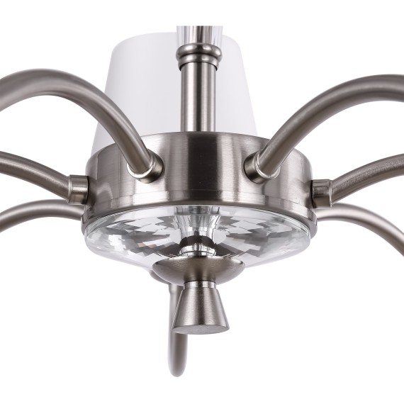 Люстра потолочная Freya FR2027PL-07N Osborn под лампы 7xE14 40W