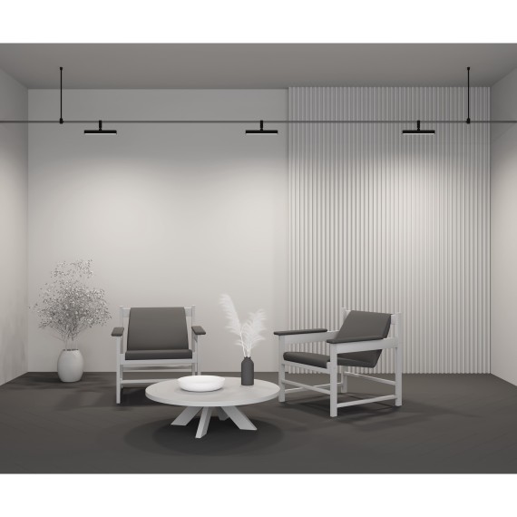 Светильник на гибкий шинопровод Maytoni Flexity TR202-1-10W3K-B 3000K 500лм 10Вт