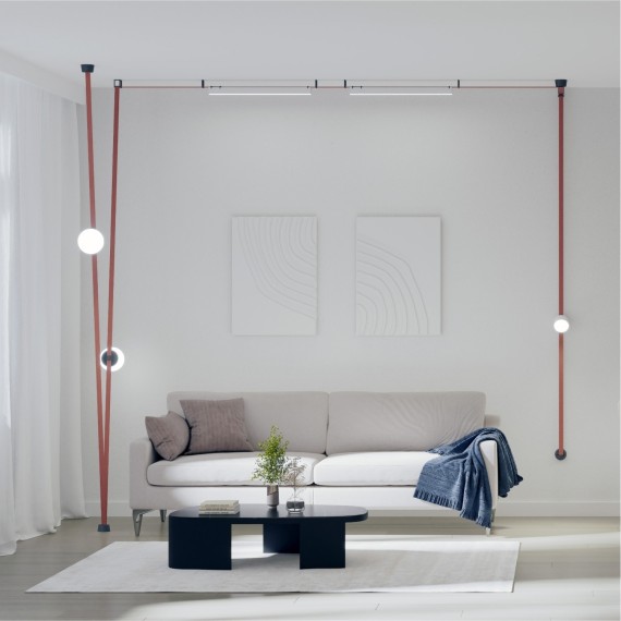 DK5552-BK Cветодиодный светильник на ременный шинопровод Denkirs Belty CRI90+ 4000К 850Лм 360° 10Вт