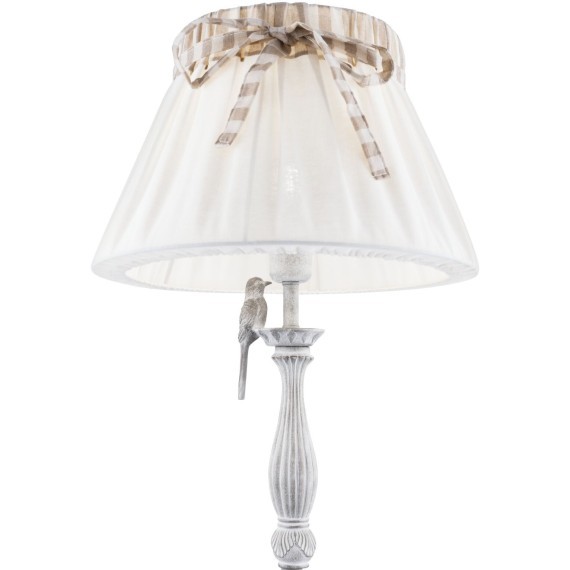 Торшер с абажуром Maytoni ARM013-22-W Bird под лампу 1xE27 40W
