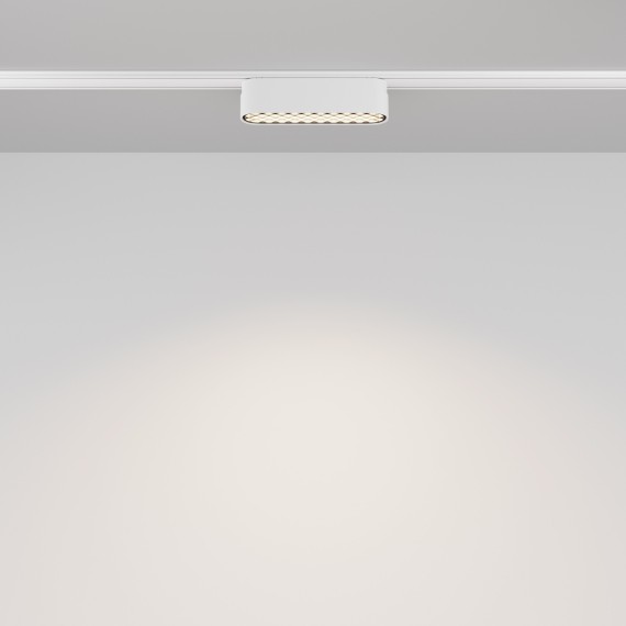 TR084-1-6W4K-W Трековый магнитный светодиодный светильник Maytoni Radity 48V CRI90+ 4000К 90Лм 60° 6Вт