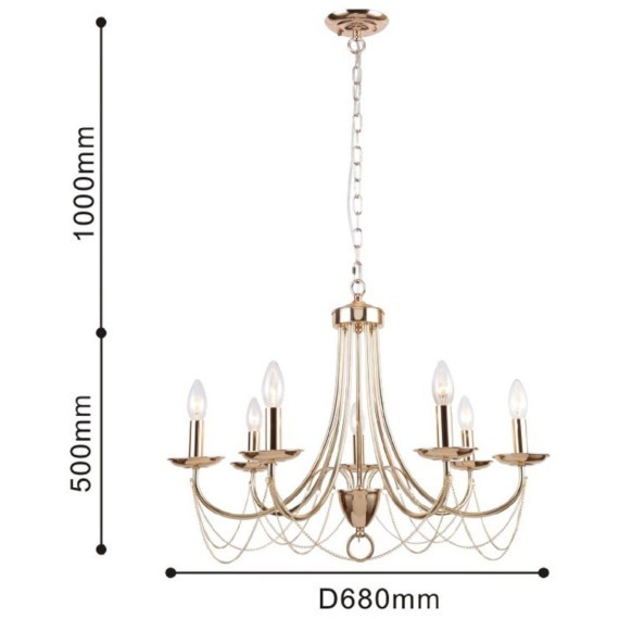 Подвесная люстра Plini 2591-7P