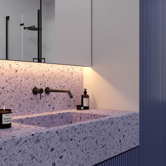 Светодиодная лента 12В 2835 4,8Вт/м 3000K 5м IP20 5мм арт.20007