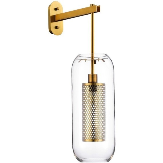 SL1048.301.01 Бра ST-Luce Латунь/Прозрачный E14 1*40W GERRIT