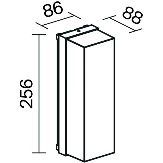 Настенный светильник (бра) Outdoor O450WL-01GF
