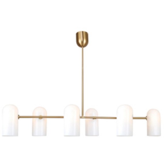 4619-6P, подвесная люстра, L990xW90xH425/725, 6xG9x40W, excluded