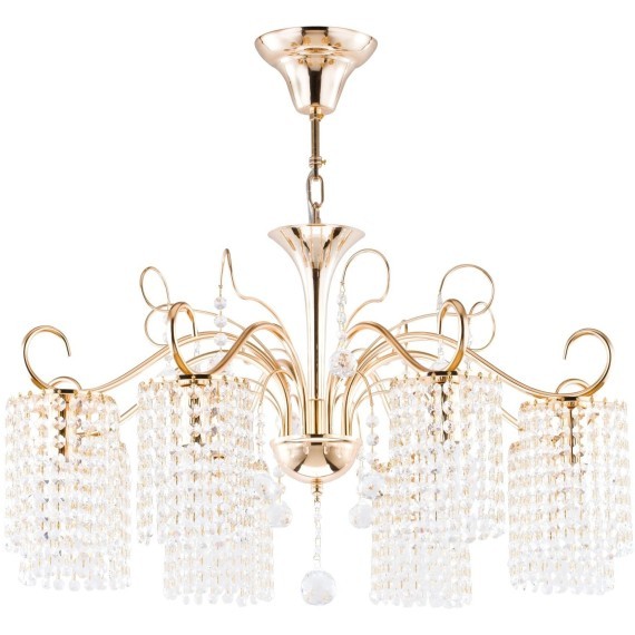 Люстра подвесная Freya FR1127-PL-08-G Leona под лампы 8xE14 40W