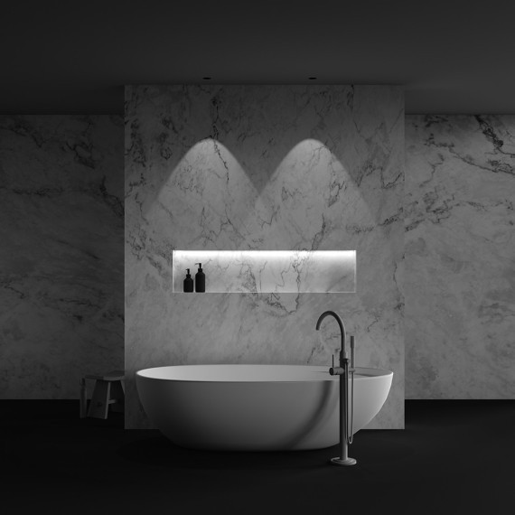 Встраиваемый светильник Maytoni Dip Hight+ LED Ra90 Lm1550 IP20 3000K 15Вт 50° DL122-15W-3K-TRS-B