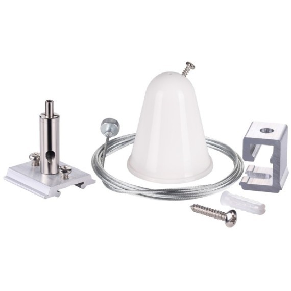 Подвес 1шт с тросом 1.5м для однофазных трехжильных шин Novotech 135022