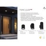 Фасадный светильник LED 2700/3400/4000 750Lm Arte Lamp TORCULAR A1307AL-1BK
