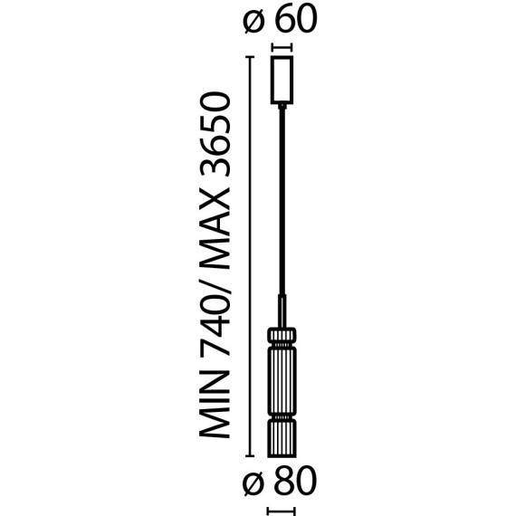 Подвесной светильник Maytoni MOD272PL-L12B3K1