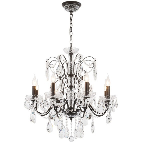 Люстра Crystal Lux ODELIS SP8 BROWN