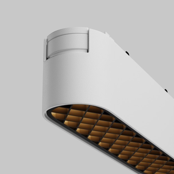 TR084-1-6W3K-W Трековый магнитный светодиодный светильник Maytoni Radity 48V CRI90+ 3000К 90Лм 60° 6Вт