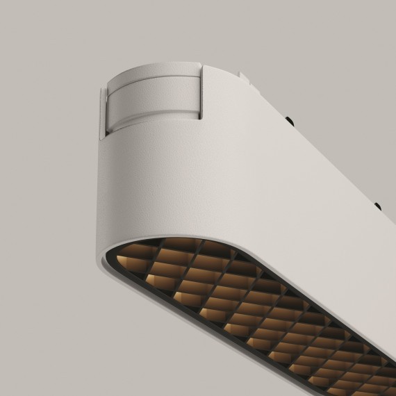 TR084-1-6W3K-W Трековый магнитный светодиодный светильник Maytoni Radity 48V CRI90+ 3000К 90Лм 60° 6Вт