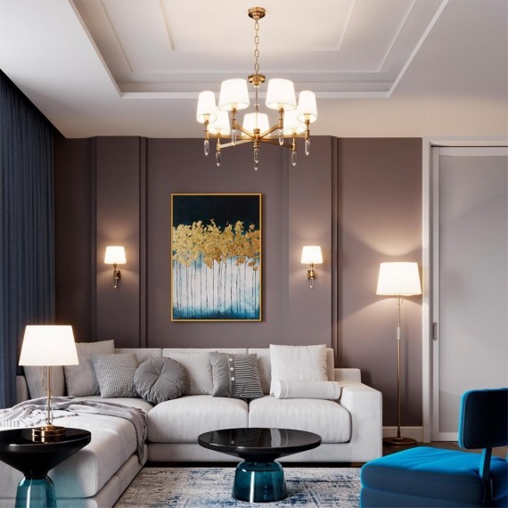 Торшер с выключателем London 4894/1F