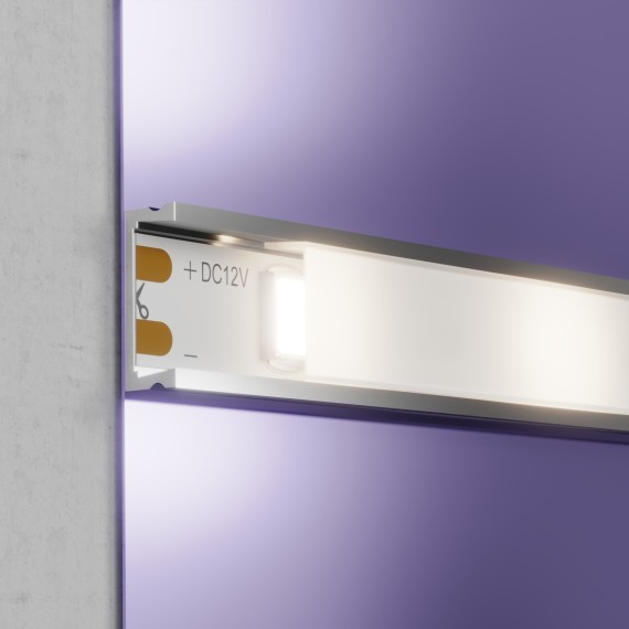 Светодиодная лента 12В 2835 4,8Вт/м 4000K 5м IP20 5мм арт.20008