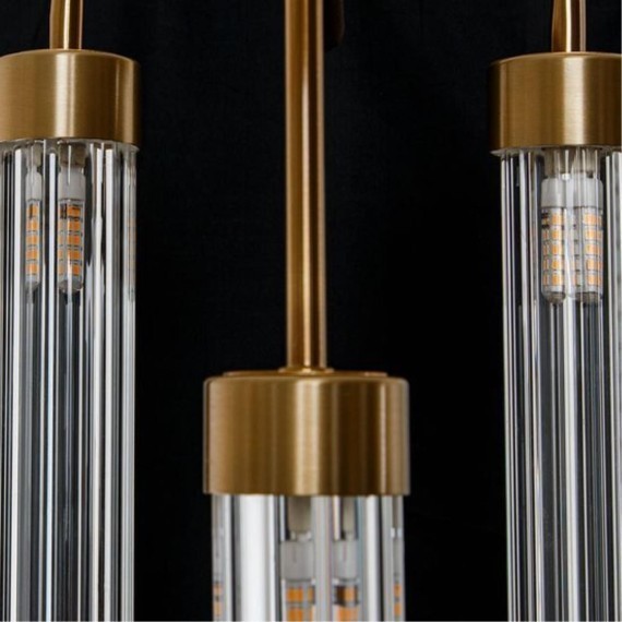 Подвесная люстра Arte Lamp BORGIA A4088LM-15AB