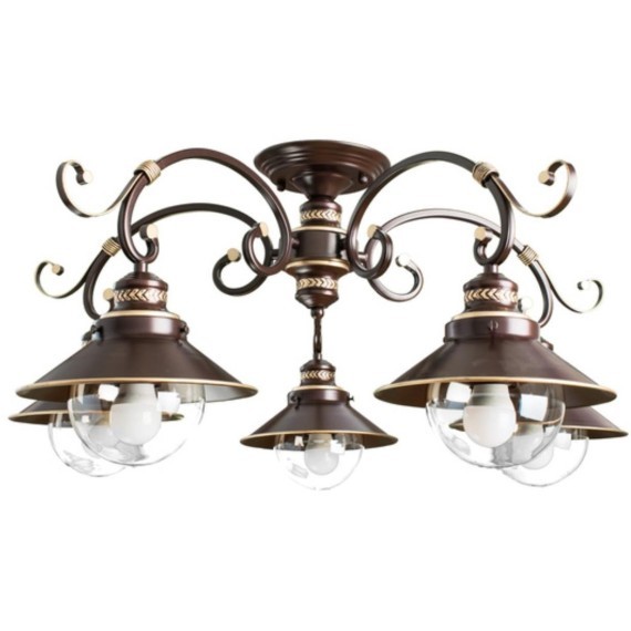 Люстра потолочная Arte Lamp A4577PL-5CK Grazioso под лампы 5xE27 60W