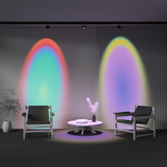 TR217-4-15WTW-DD-B Трековый магнитный SMART (App, DALI, Алиса) светодиодный светильник Maytoni Exility CRI90+ 2700-6000К 770Лм 70° 15Вт