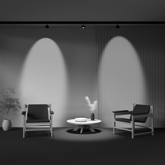 TR217-4-15WTW-DD-B Трековый магнитный SMART (App, DALI, Алиса) светодиодный светильник Maytoni Exility CRI90+ 2700-6000К 770Лм 70° 15Вт