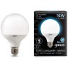 105102216 Лампа Gauss G95 16W 1540lm 4100K E27 LED 1/20