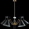 Люстра Crystal Lux JOVEN SP5 GOLD/BLACK