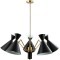 Люстра Crystal Lux JOVEN SP5 GOLD/BLACK