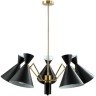 Люстра Crystal Lux JOVEN SP5 GOLD/BLACK
