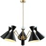 Люстра Crystal Lux JOVEN SP5 GOLD/BLACK