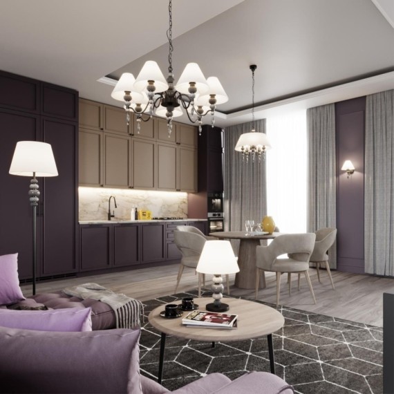 Подвесной светильник с 1 плафоном Odeon Light 4896/1 Sochi под лампу 1xE27 60W