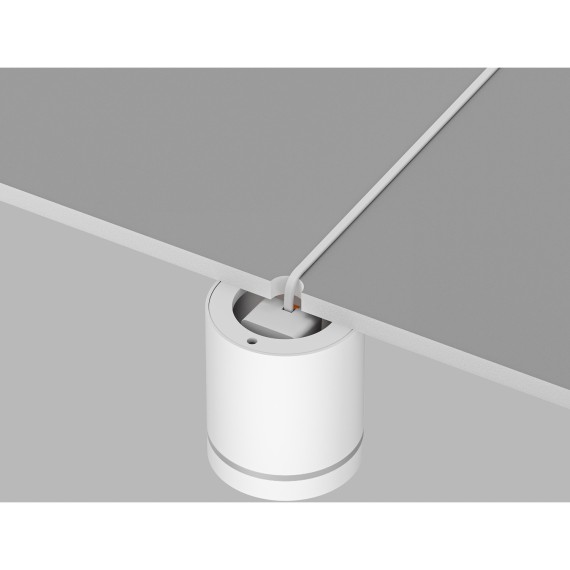 DK4016-WH Светильник накладной IP 20, 5 Вт, LED 3000, белый, алюминий/акрил