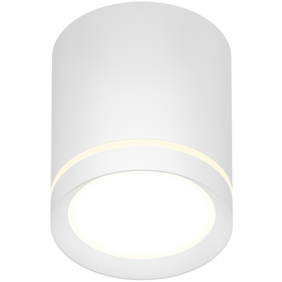 DK4016-WH Светильник накладной IP 20, 5 Вт, LED 3000, белый, алюминий/акрил