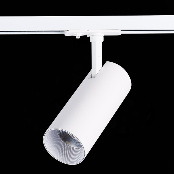 ST350.536.20.24 Св-к трек. Белый LED 1*20W 3000K 1 800Lm Ra80 24о IP20 L158xW65xH193 100-240V BASE