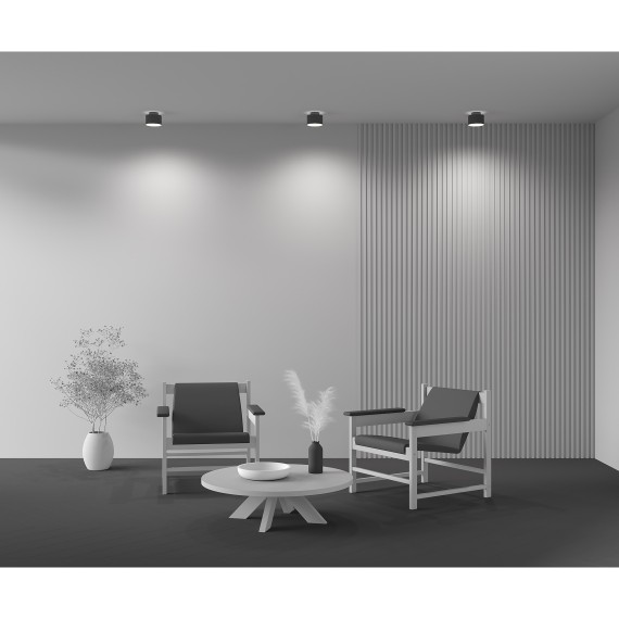 Накладной потолочный светильник Maytoni C009CW-L16B Planet светодиодный LED 16W