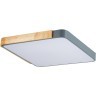 SLE201272-01 Светильник потолочный Серый, Светлое дерево/Белый LED 1*42W 3000K/4000K/6000K FESTA