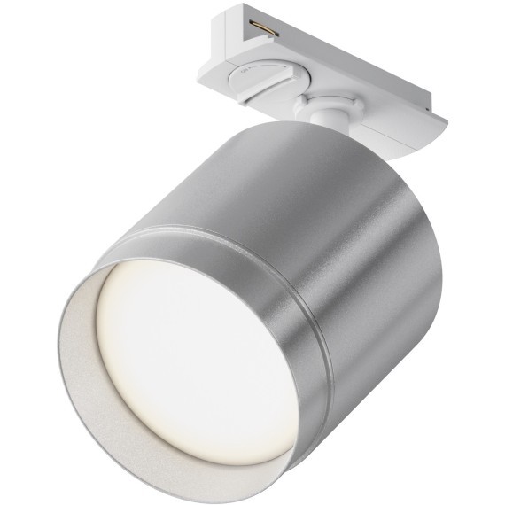 Однофазный двужильный трековый светильник Maytoni Unity TR088-1-GX53-S POLAR под сменную лампу GX53