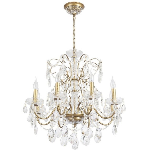Люстра Crystal Lux ODELIS SP8 GOLD
