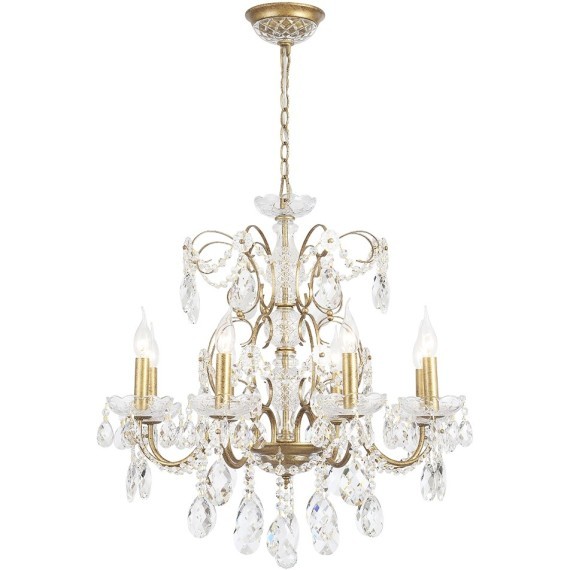 Люстра Crystal Lux ODELIS SP8 GOLD
