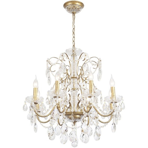 Люстра Crystal Lux ODELIS SP8 GOLD