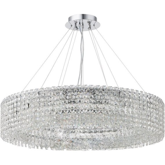 Люстра подвесная хрустальная 2179/09/12P Stilfort, серия Delone