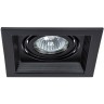 Встраиваемый светильник Arte Lamp A6661PL-1BK CANIS под лампу 1xGU10 50W