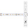 A4812010-01-3K Светодиодная лента 48В 7.2Вт/м 800Лм/м 3000К CRI 90+ 10мм SMD2835 120шт/м 5м IP20