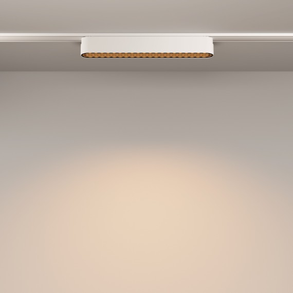 TR084-1-12W3K-W Трековый магнитный светодиодный светильник Maytoni Radity 48V CRI90+ 3000К 190Лм 60° 12Вт