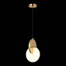 SL6107.213.01 Светильник подвесной ST-Luce Золотистый/Белый Золотистый LED 1*12W 3000K Eclisse