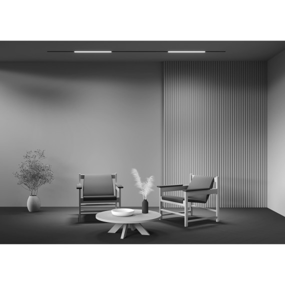 TR074-2-20W3K-B Трековый магнитный светодиодный светильник Maytoni Gravity CRI90+ 3000К 1433Лм 120° 20Вт