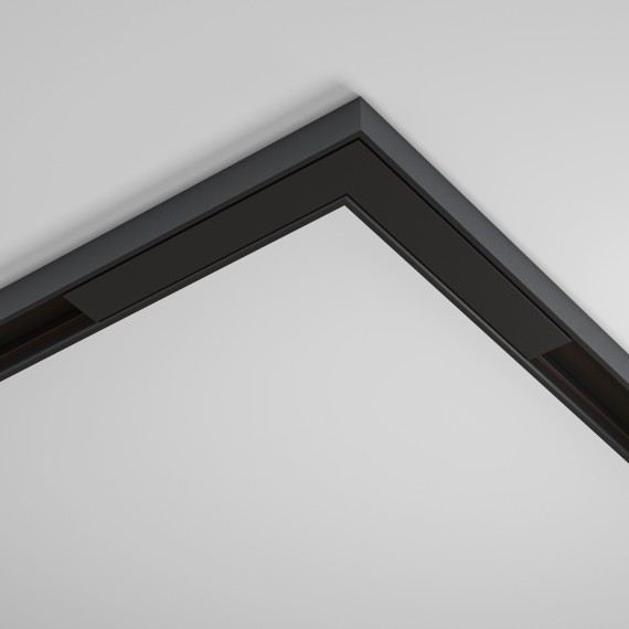 Угловой коннектор для накладного шинопровода Maytoni Basity TRA172CL-11B