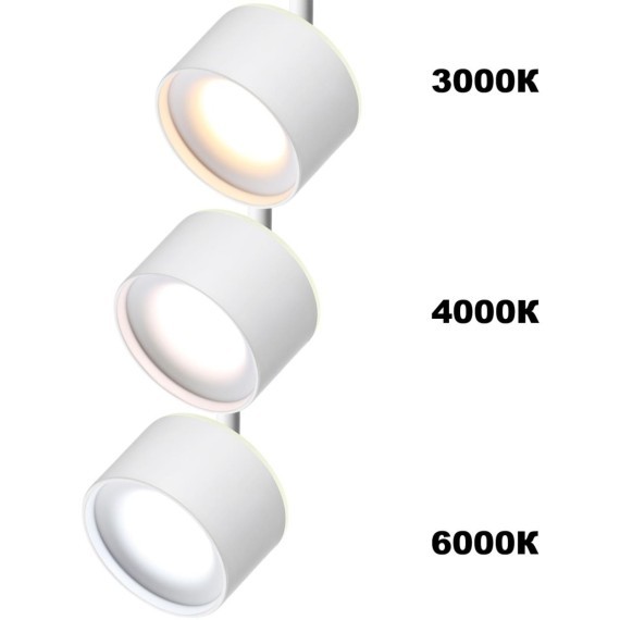 Трековый светильник трехфазный 220V светодиодный Giro 358976